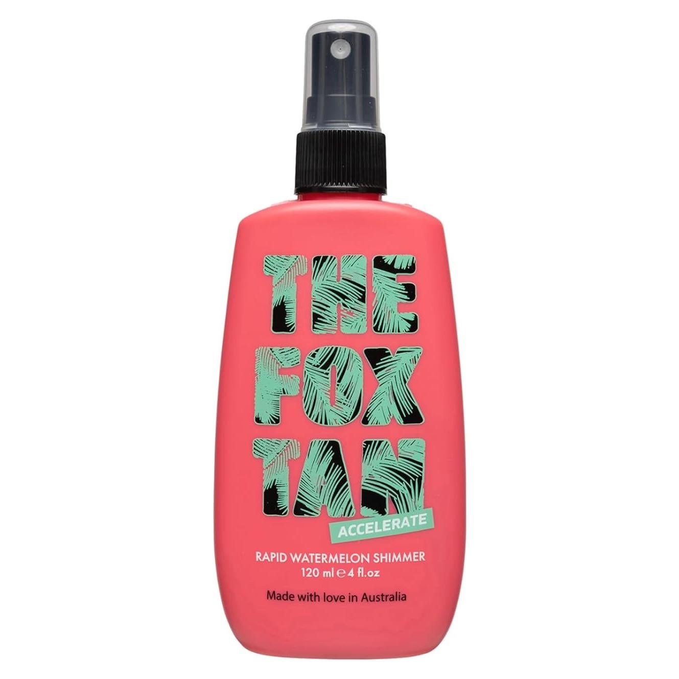 Spray Brillo Rápido de Sandía The Fox Tan 120 mL Vegano