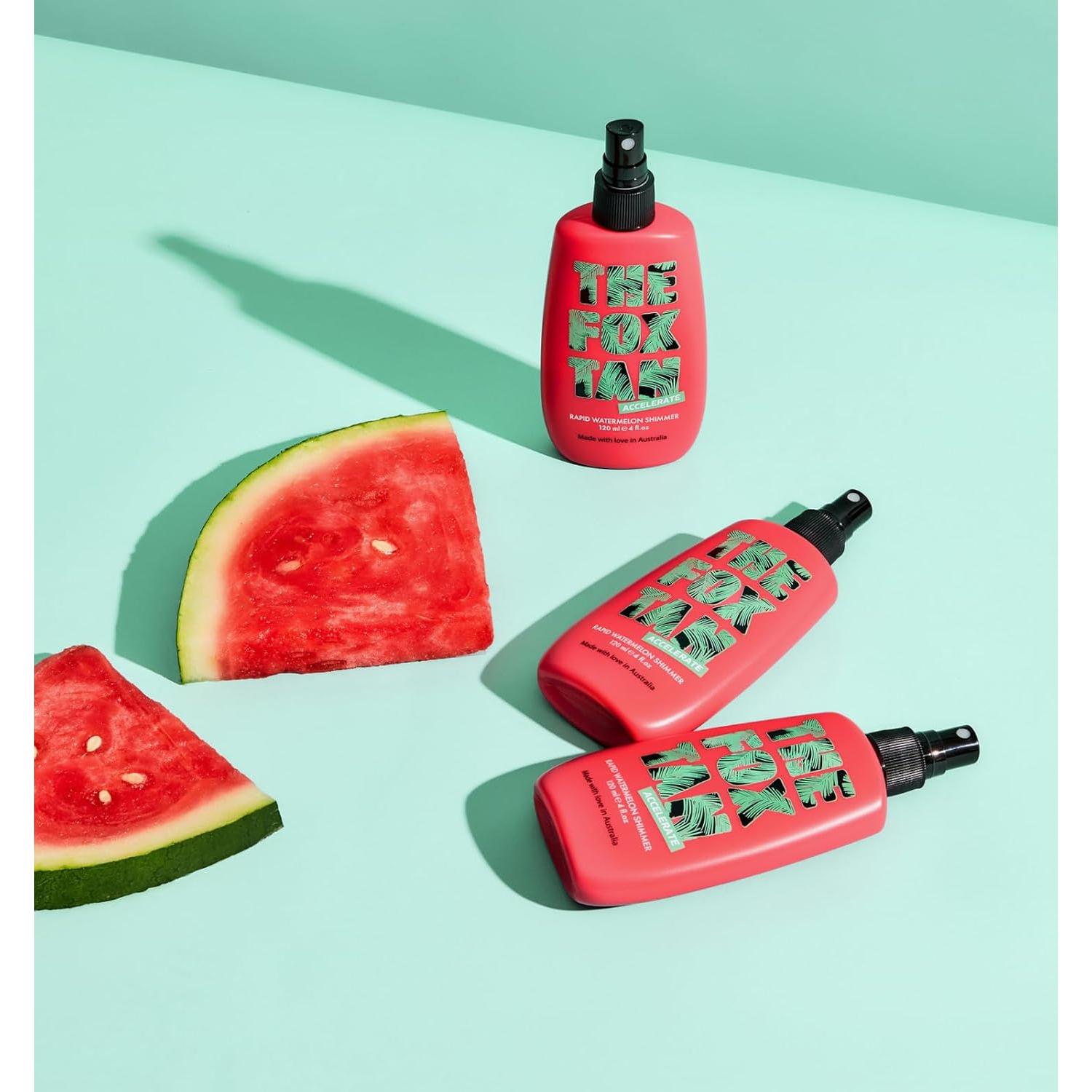 Spray Brillo Rápido de Sandía The Fox Tan 120 mL Vegano