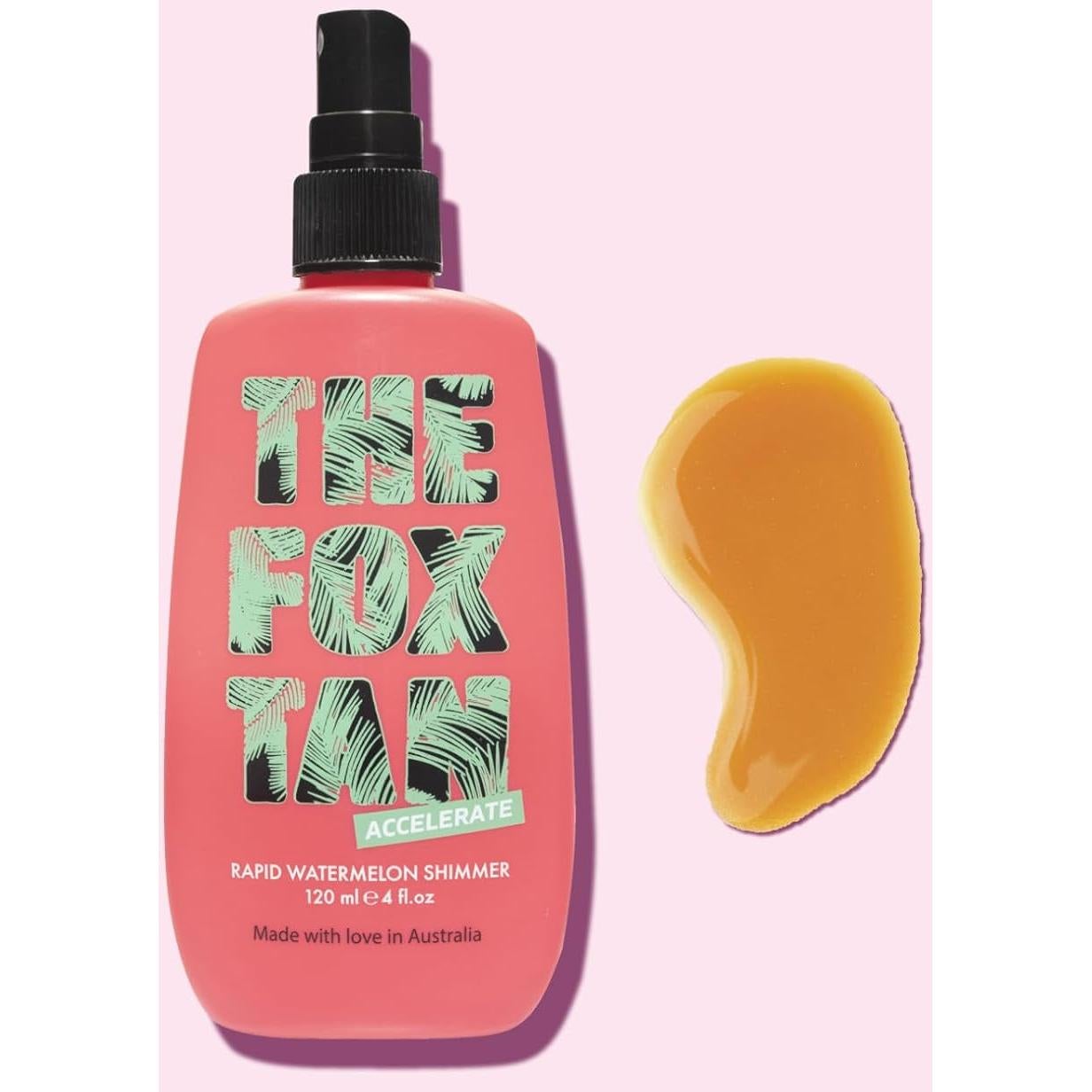 Spray Brillo Rápido de Sandía The Fox Tan 120 mL Vegano