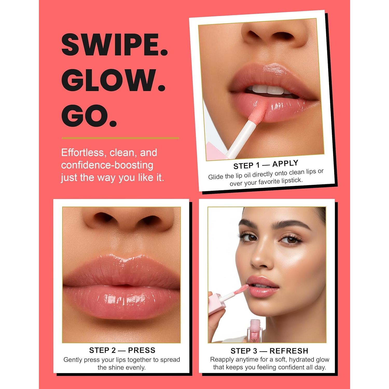 Aceite de Labios DivineDiva - Brillo Hidratante Vegano 40g