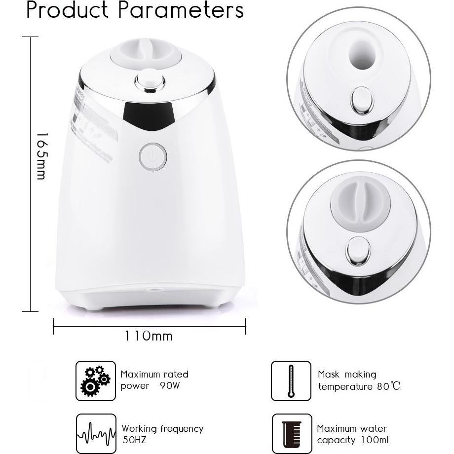 Máquina de Máscaras Faciales DeMoce DIY con 32 Cápsulas
