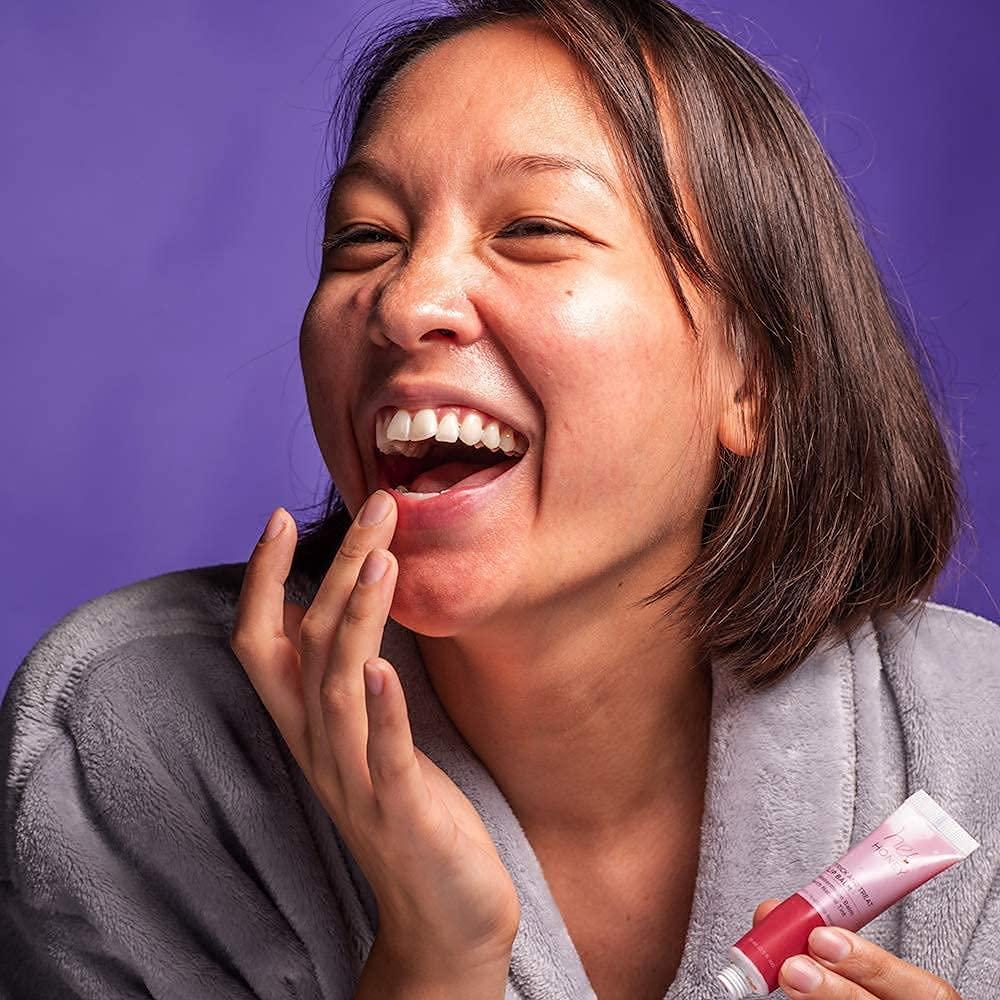 Bálsamo Labial Voluminizador Hey Honey Miel Sandía 14g