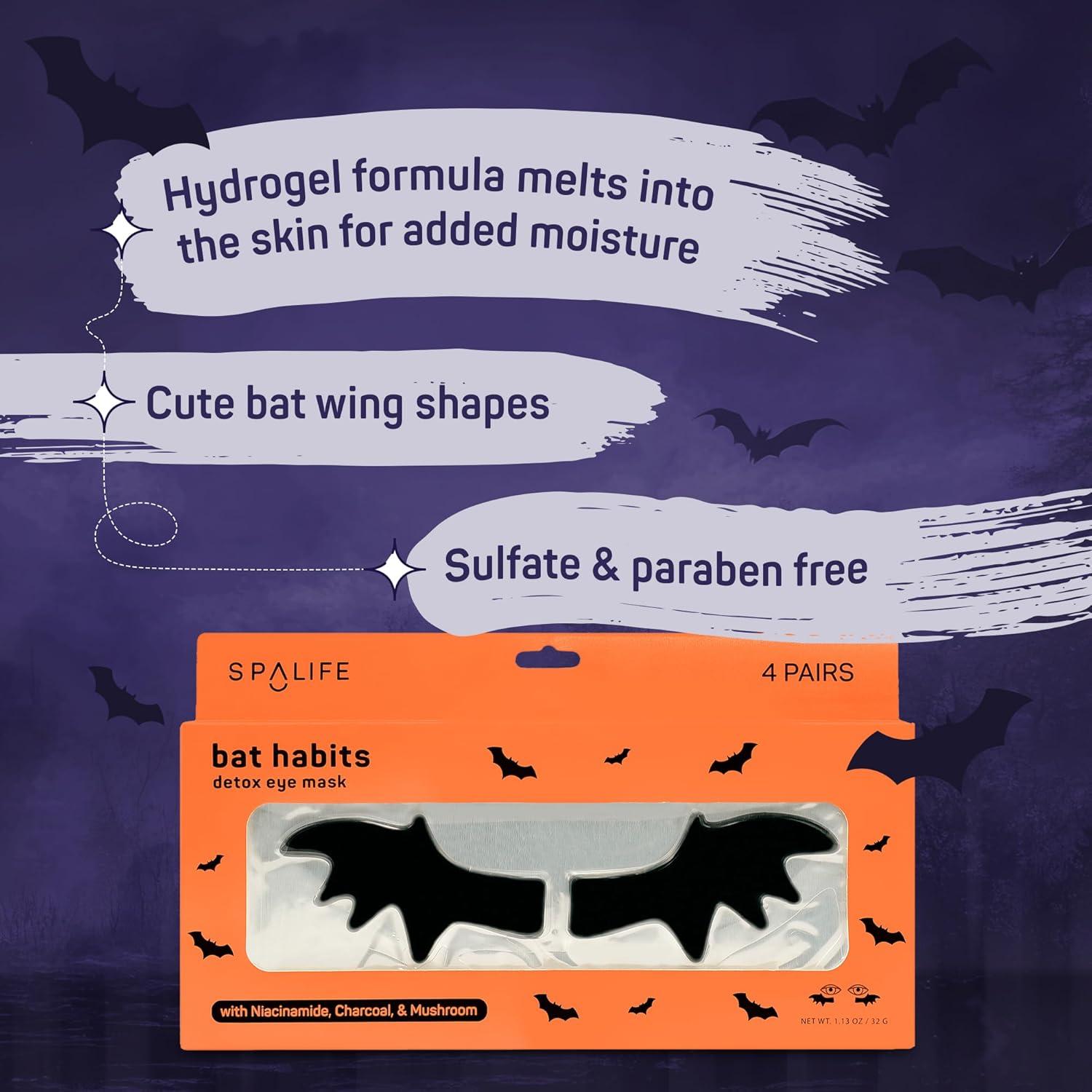Parches Hidrogel para Ojos SpaLife Halloween - 8 Pares
