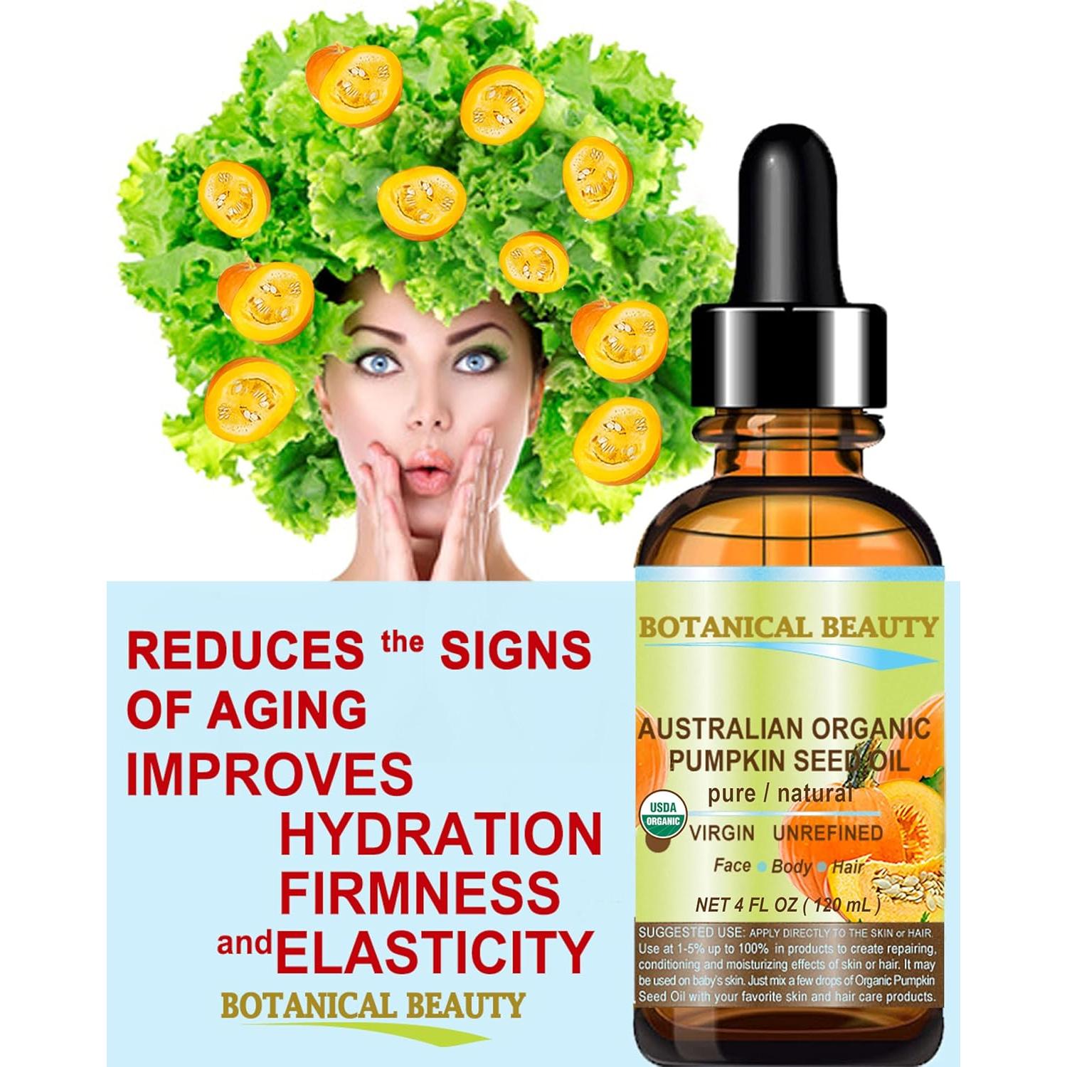 Aceite de Semilla de Calabaza Orgánico 120 ml Chateau Cosmetics