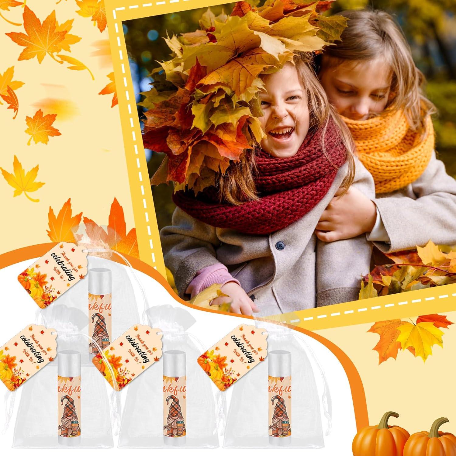 Conjunto de 50 Bálsamos Labiales de Otoño QAUYETM 6 Sabores