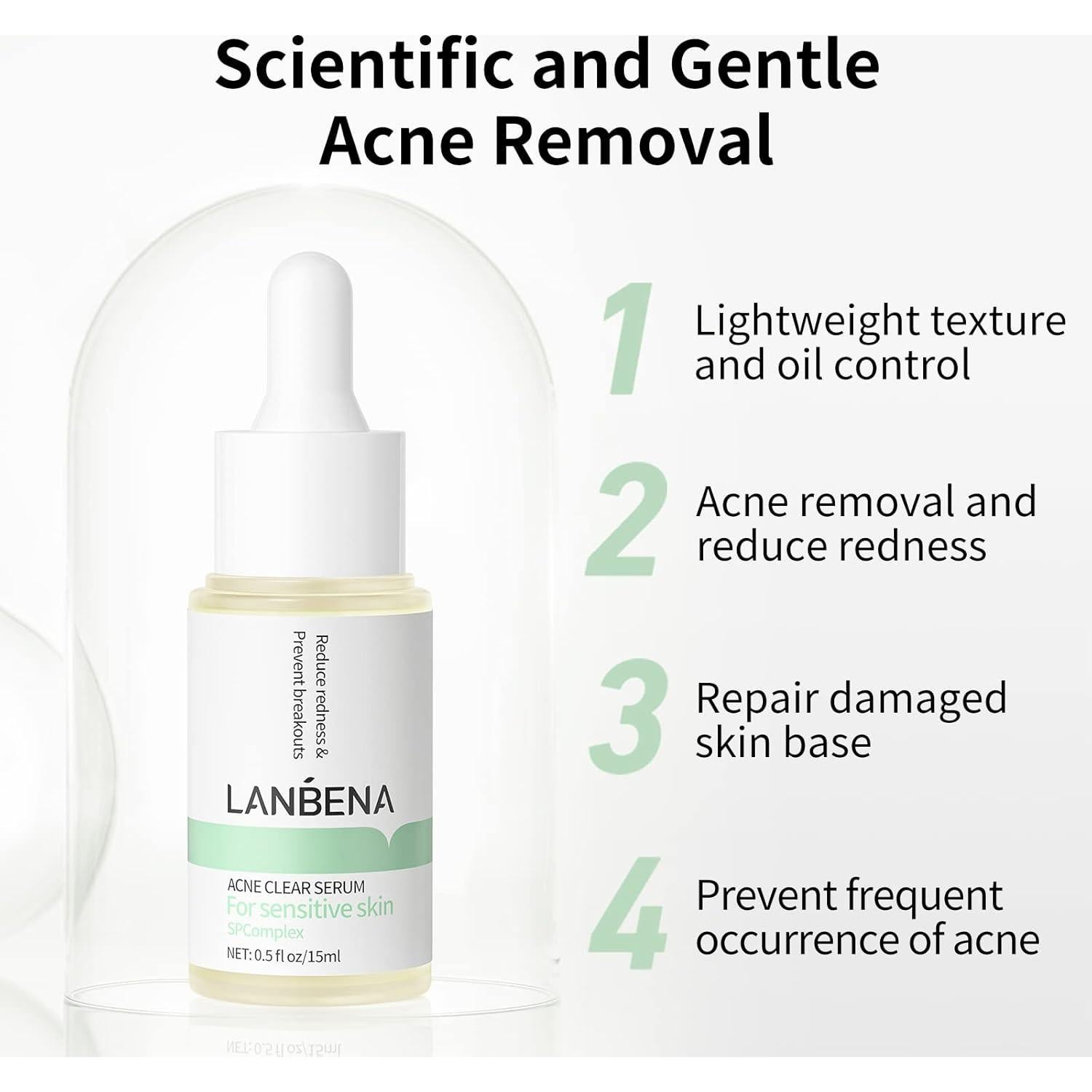 Suero de Ácido Salicílico LANBENA 10% para Acné 68g