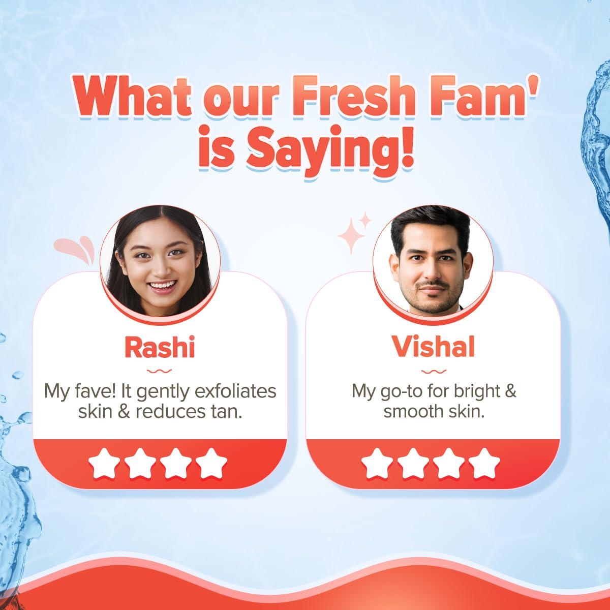 Exfoliante Facial y Corporal Aqualogica Detan+ 50g Tomate Cherry