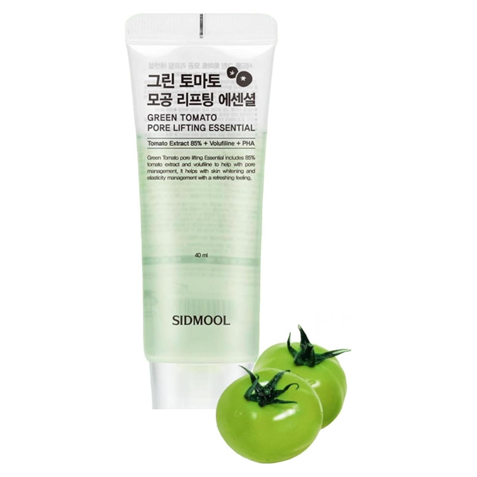 Esencia de Tensado de Poros Tomate Verde Sidmool 77g