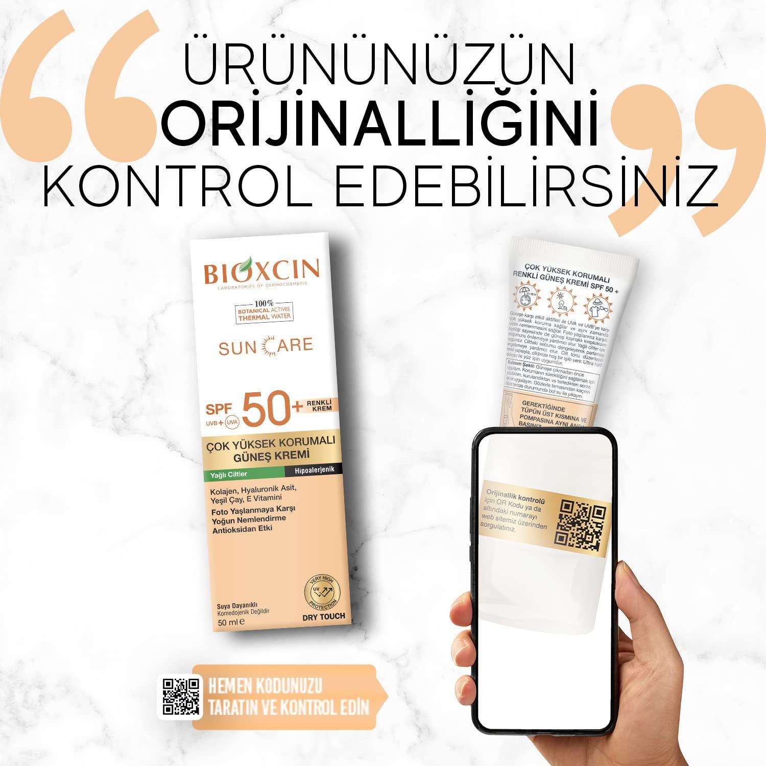 Bioxcin Protector Solar SPF 50+ Piel Grasa 50 ml
