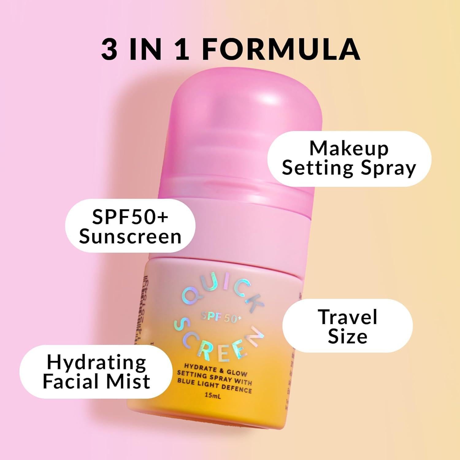 Protector Solar 3-en-1 The Quick Flick SPF 50+ 15ml