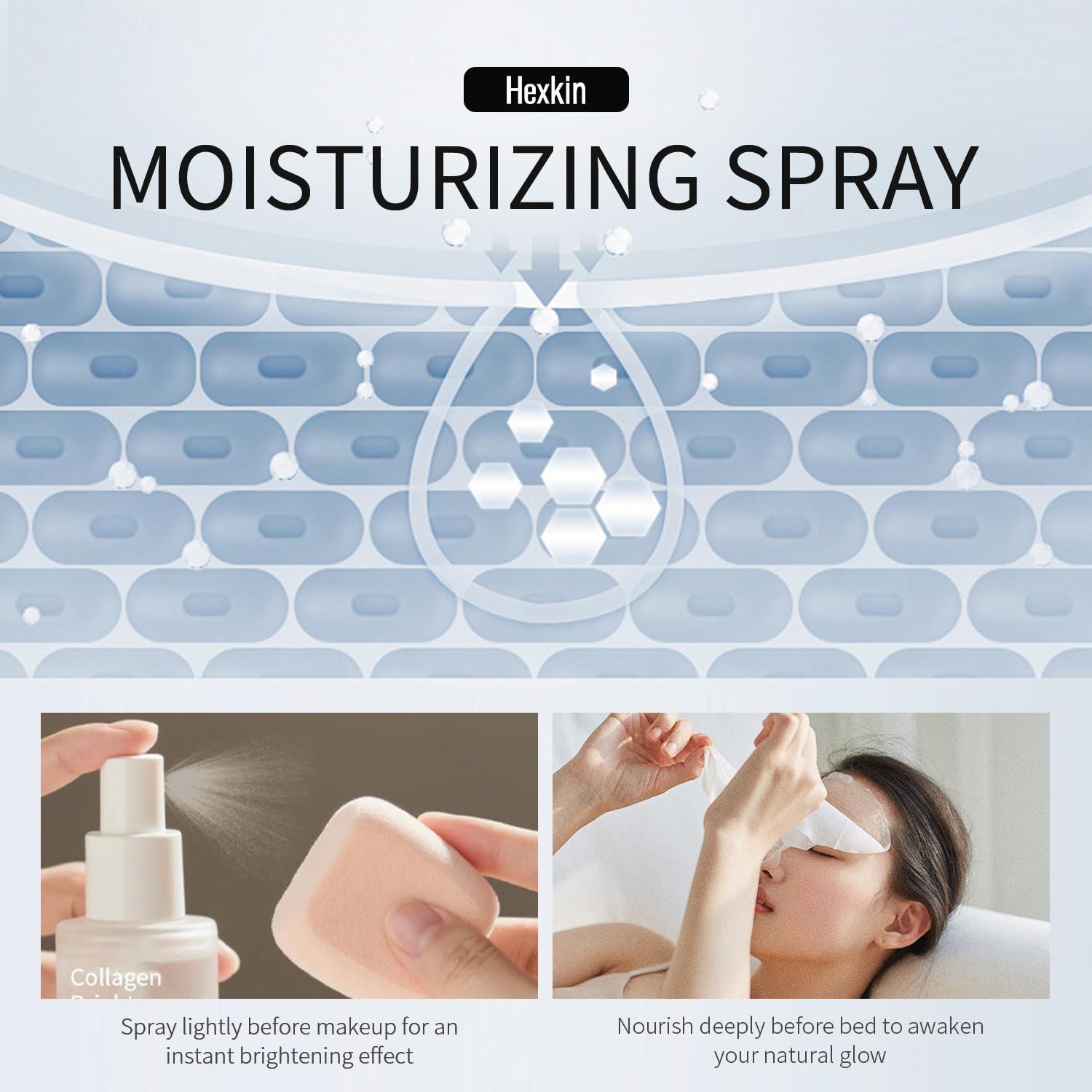 Sérum Facial en Spray Hexkin 120 ml Hidratante y Brillante