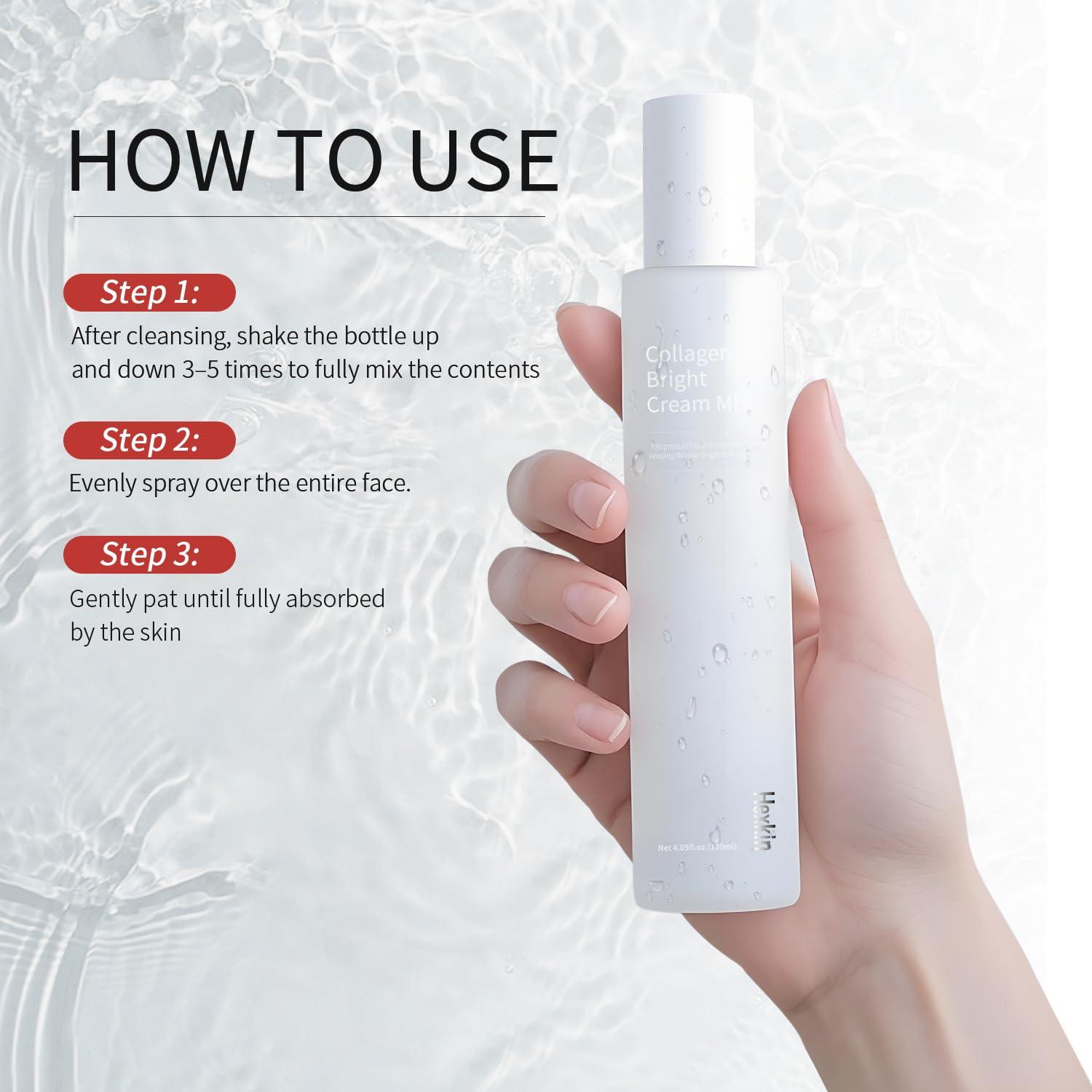 Sérum Facial en Spray Hexkin 120 ml Hidratante y Brillante