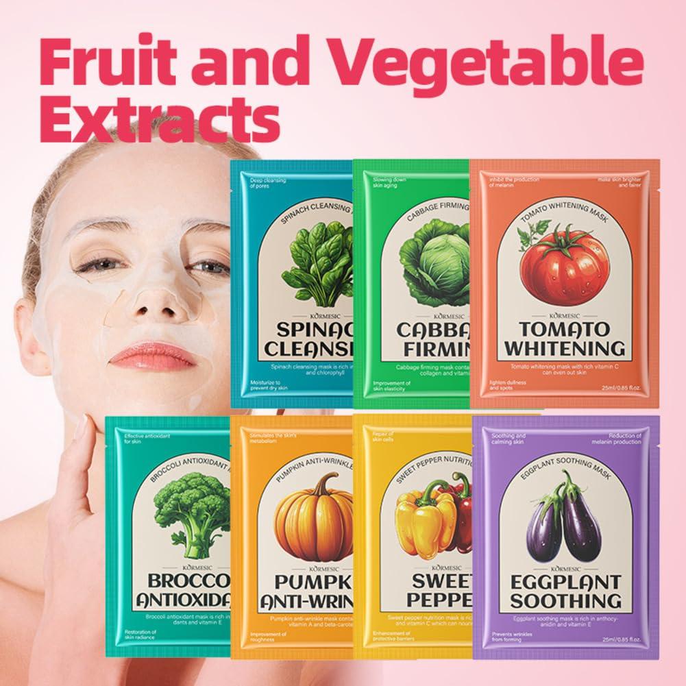 Combo 15 Mascarillas Faciales Dr.emmet - Hidratantes y Calmantes