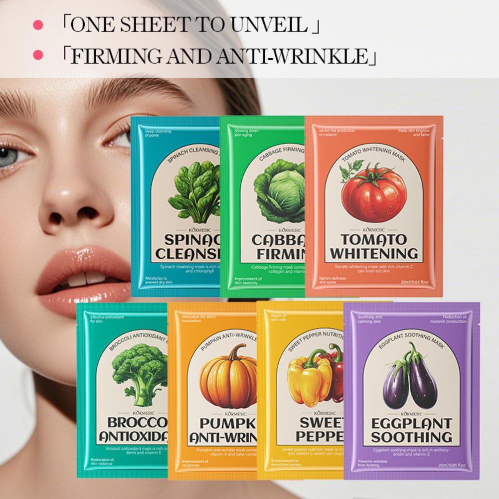 Combo 15 Mascarillas Faciales Dr.emmet - Hidratantes y Calmantes