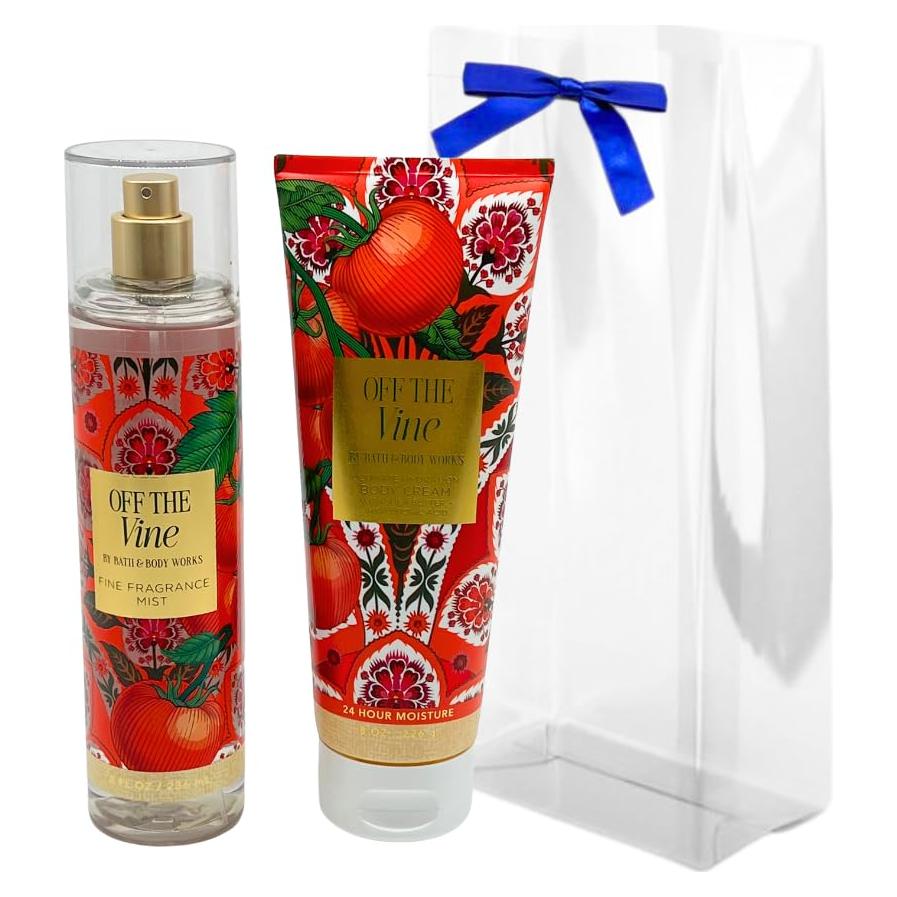 Set de Regalo Bath & Body Works Fuera de la Vid - Mist y Crema 2 Piezas