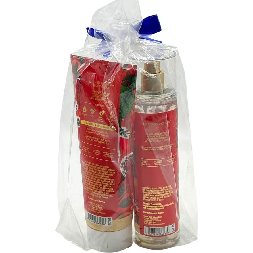 Set de Regalo Bath & Body Works Fuera de la Vid - Mist y Crema 2 Piezas