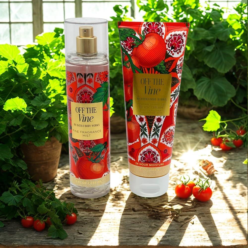 Set de Regalo Bath & Body Works Fuera de la Vid - Mist y Crema 2 Piezas