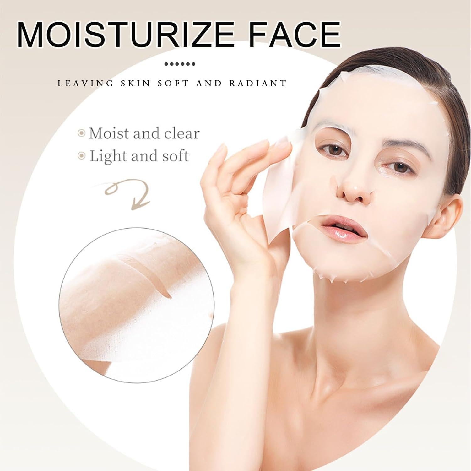 Set de 10 Máscaras Faciales Hidratantes YiJiaBa para Niños