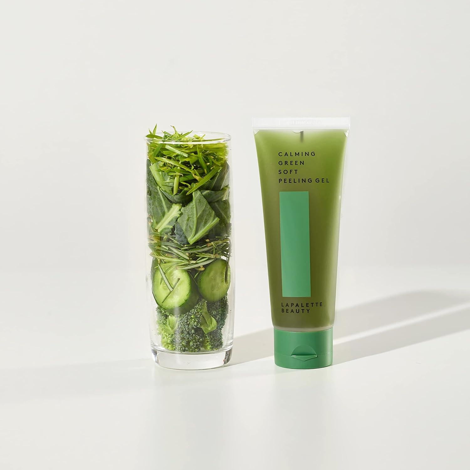 LAPALETTE Gel Exfoliante Suave 100 ml | Té Verde y Centella