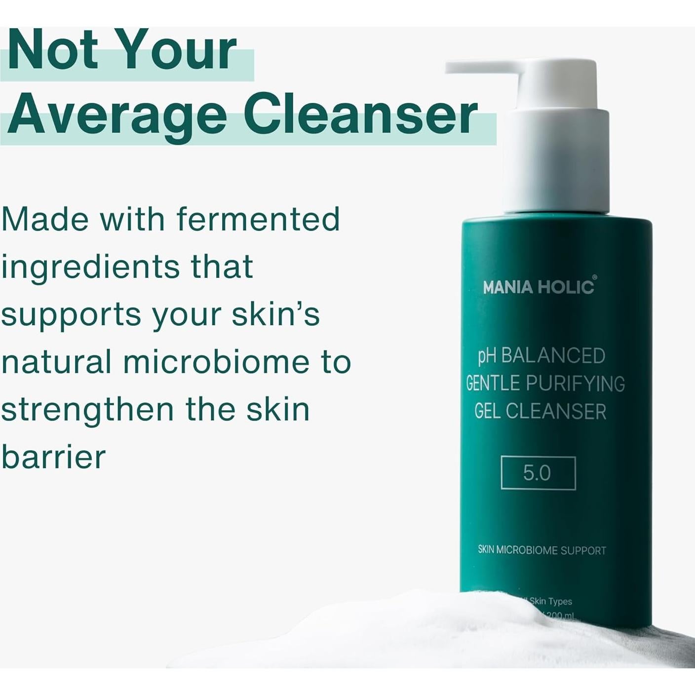 Gel Limpiador Facial Hidratante D.KIN 200 ml pH 5.0 Piel Seca