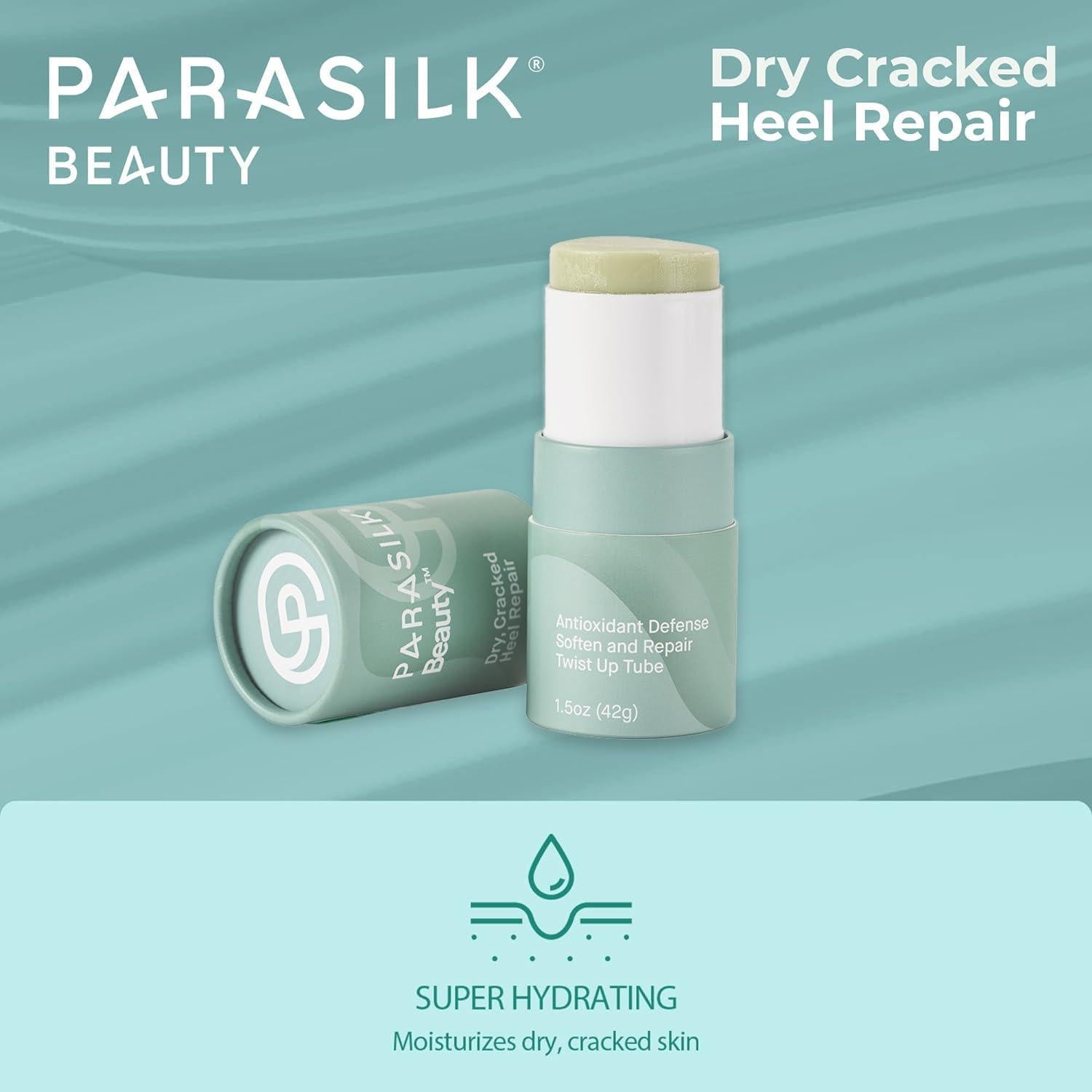 Stick Reparador de Talones Parasilk 42.52g Hidratante Pies Secos