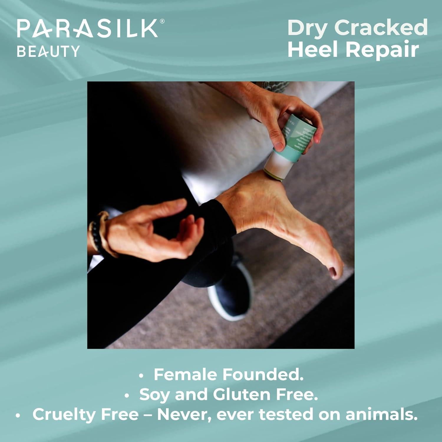 Stick Reparador de Talones Parasilk 42.52g Hidratante Pies Secos