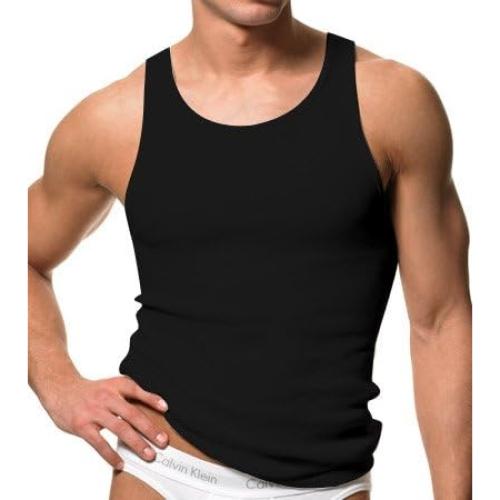 Camisetas de Algodón Calvin Klein para Hombre 3-Pack Negro