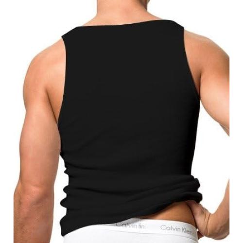 Camisetas de Algodón Calvin Klein para Hombre 3-Pack Negro