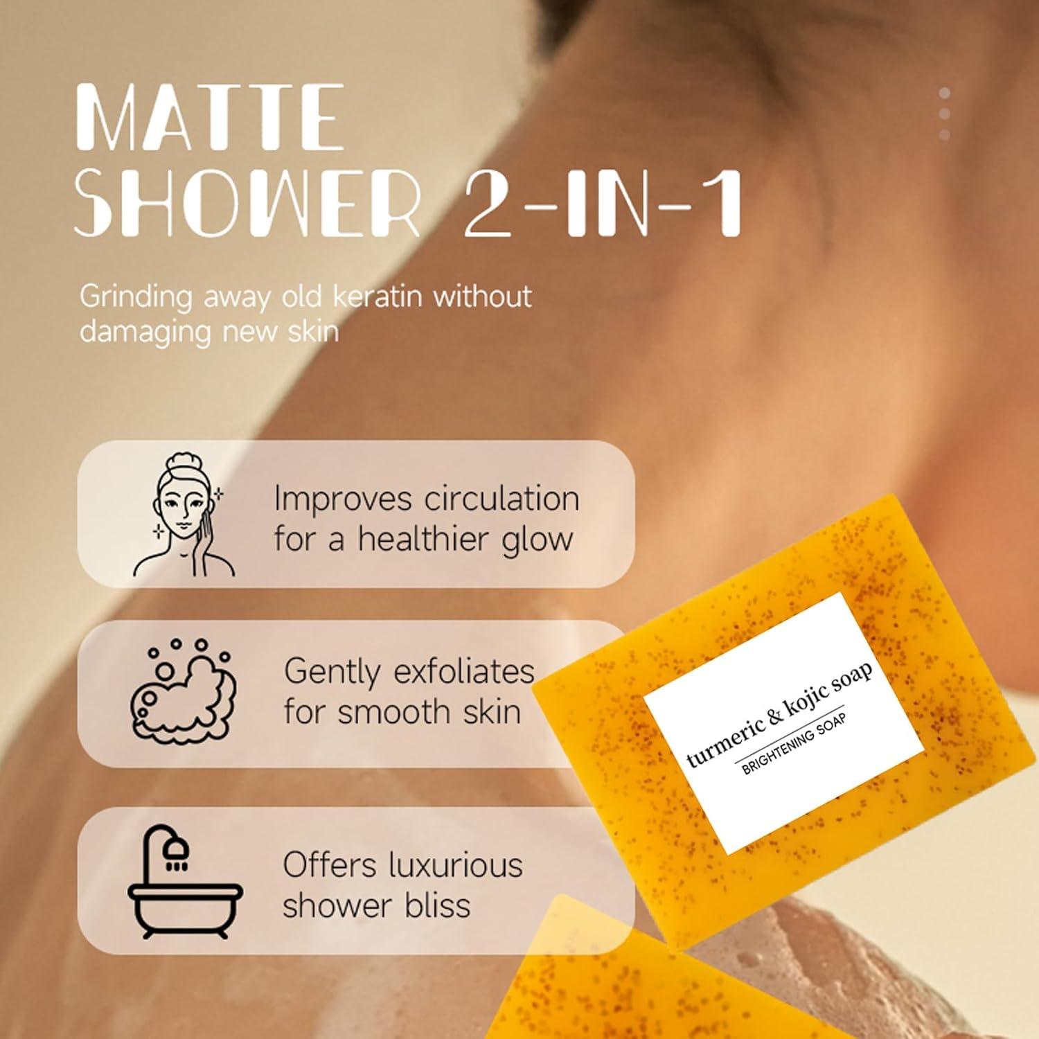 Juego de Cuidado Facial de Cúrcuma 4 Piezas DENESTUP