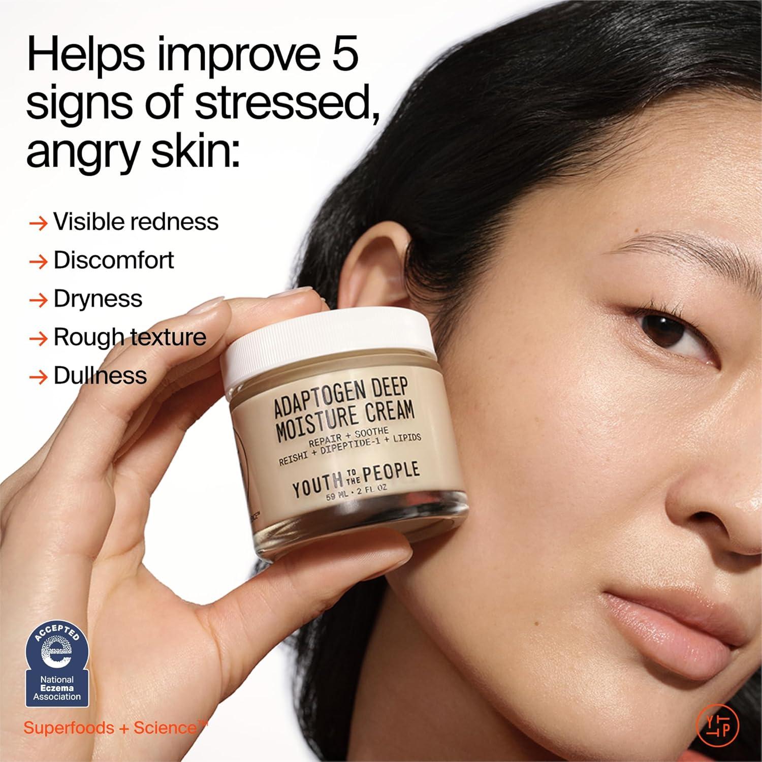 Crema Hidratante Facial Youth To The People 59 ml Piel Sensible