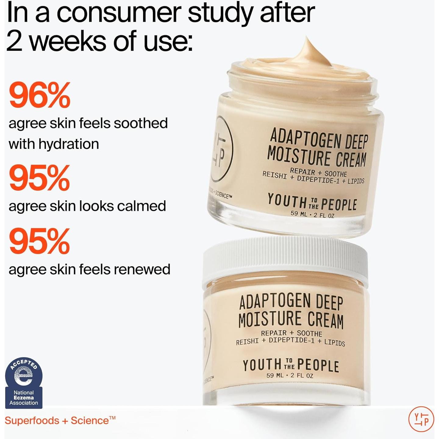 Crema Hidratante Facial Youth To The People 59 ml Piel Sensible