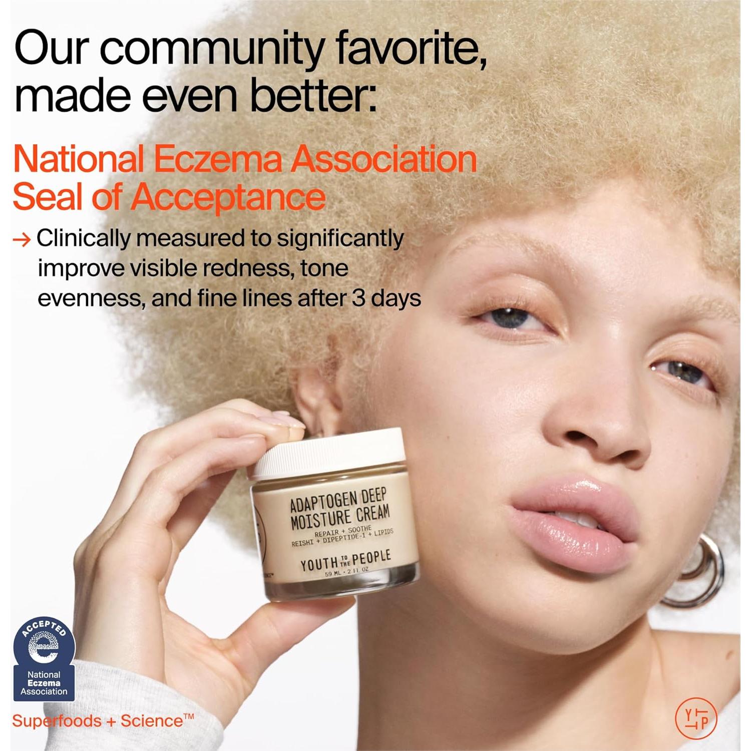 Crema Hidratante Facial Youth To The People 59 ml Piel Sensible