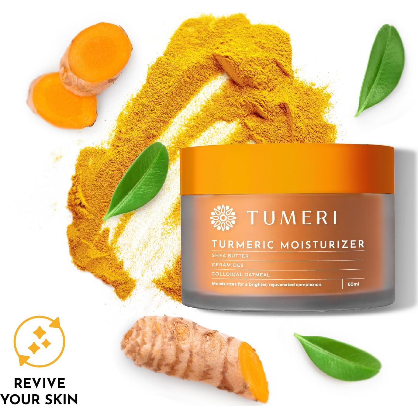 Crema Hidratante Facial y Corporal TUMERI 60 ml - Cúrcuma