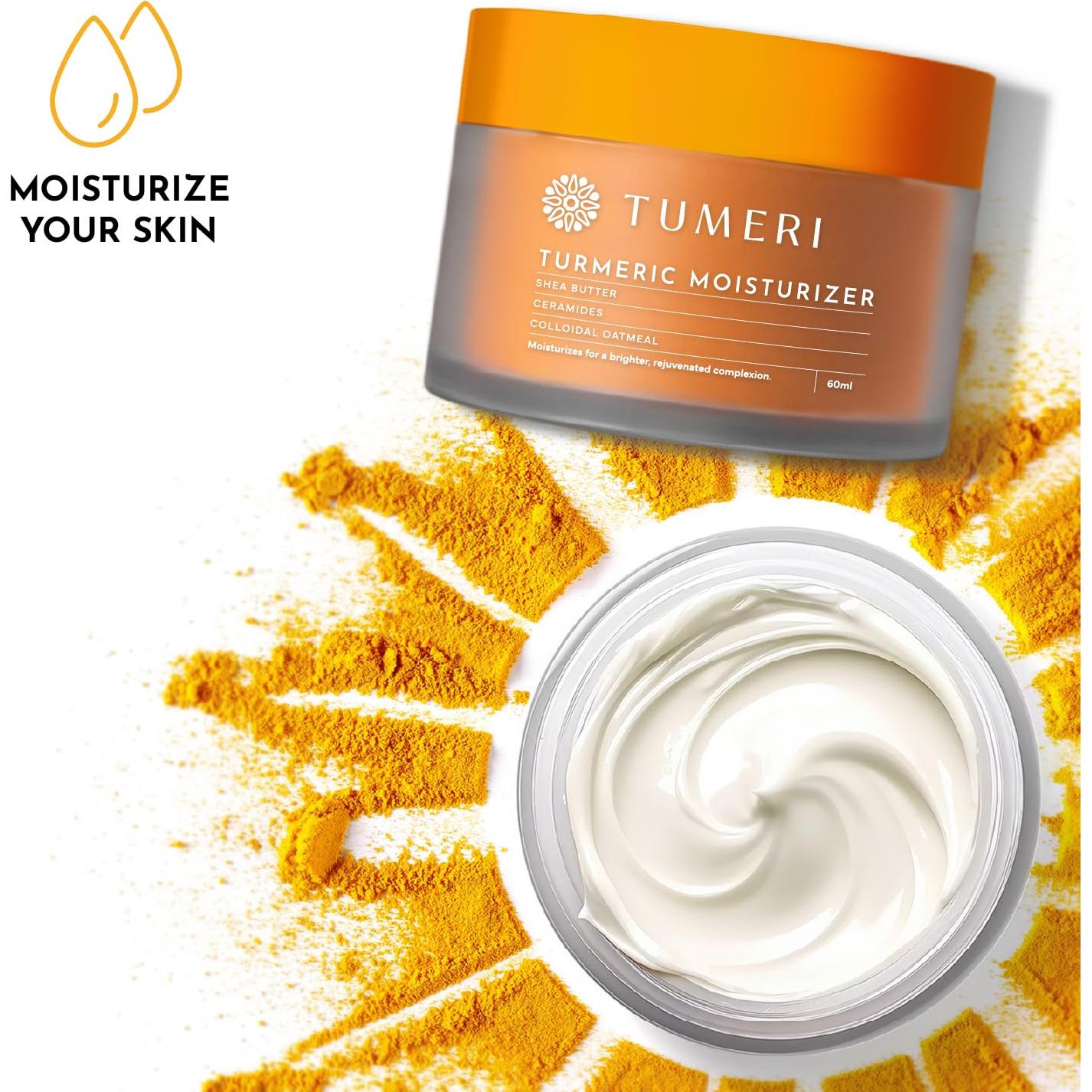 Crema Hidratante Facial y Corporal TUMERI 60 ml - Cúrcuma