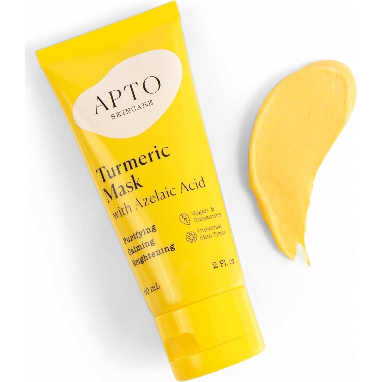 Máscara Facial Aclaradora APTO con Cúrcuma y Ácido Azelaico 56.7 g