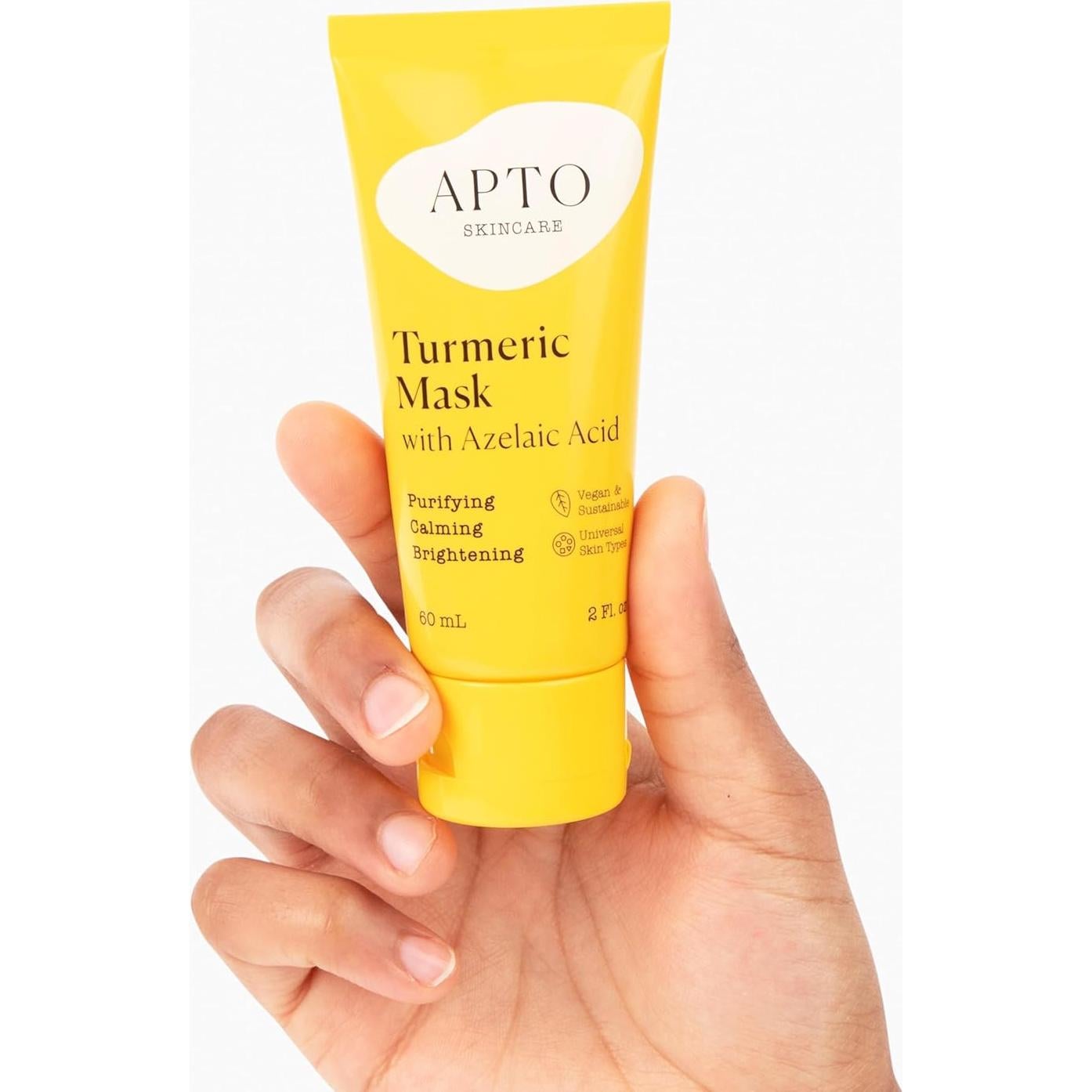 Máscara Facial Aclaradora APTO con Cúrcuma y Ácido Azelaico 56.7 g