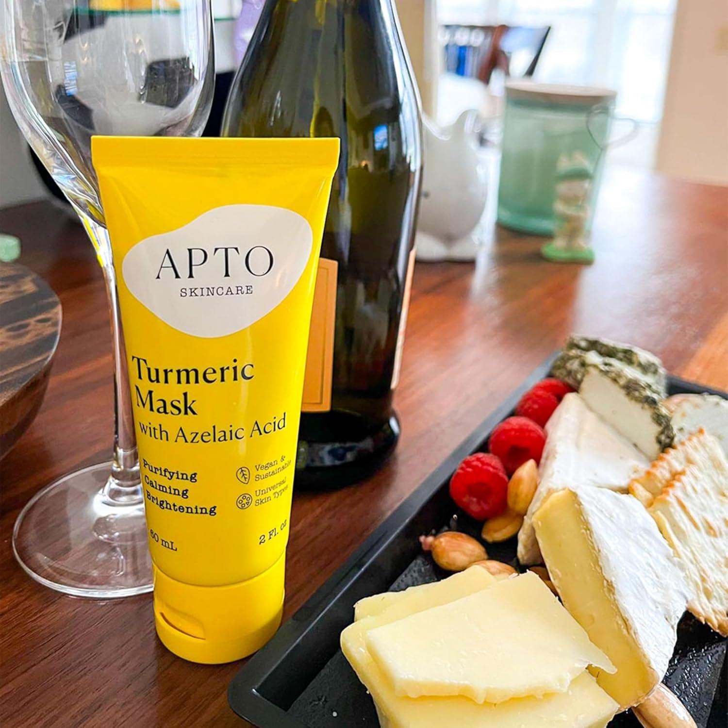 Máscara Facial Aclaradora APTO con Cúrcuma y Ácido Azelaico 56.7 g