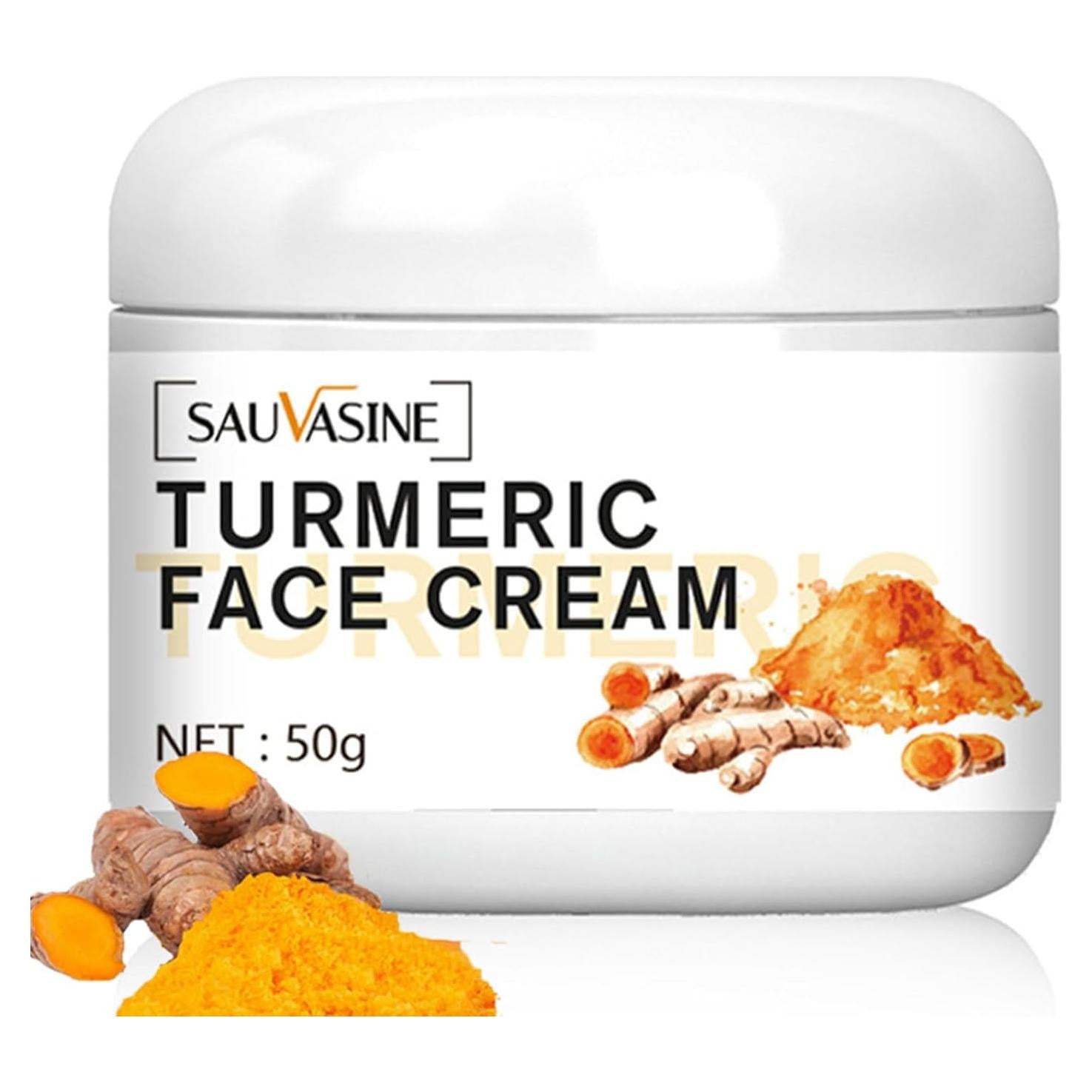 Crema Facial de Cúrcuma Paminify 50g - Hidratante Antienvejecimiento