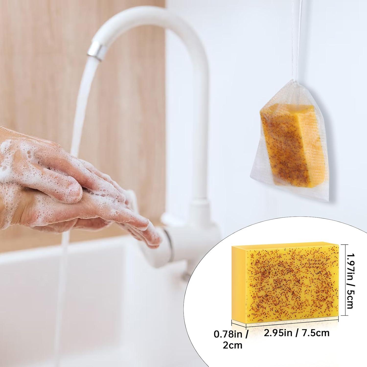 Jabón Ácido Kójico Urrznp 2 Barras 221g Limón y Cúrcuma