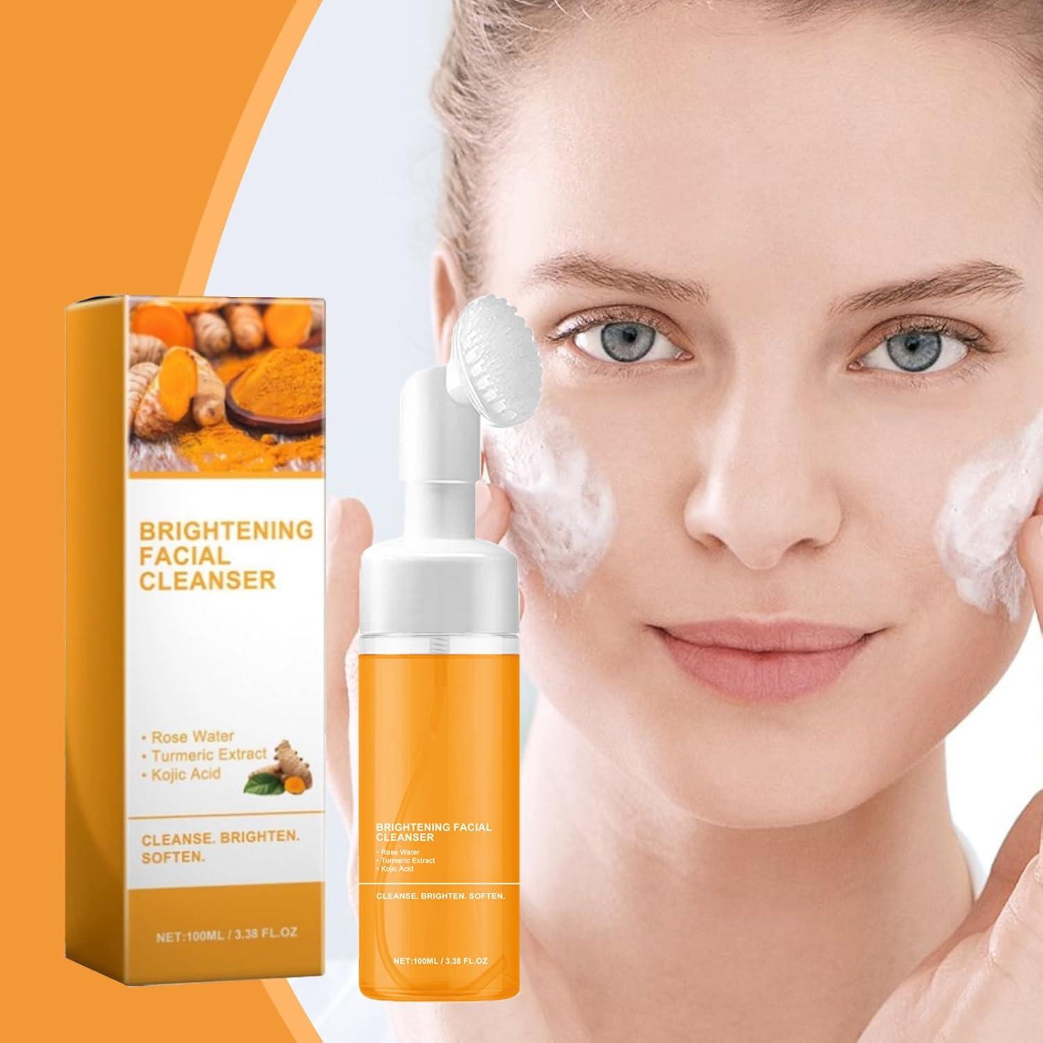 Juego de Cuidado Facial de Cúrcuma LuckNest - 4 Piezas