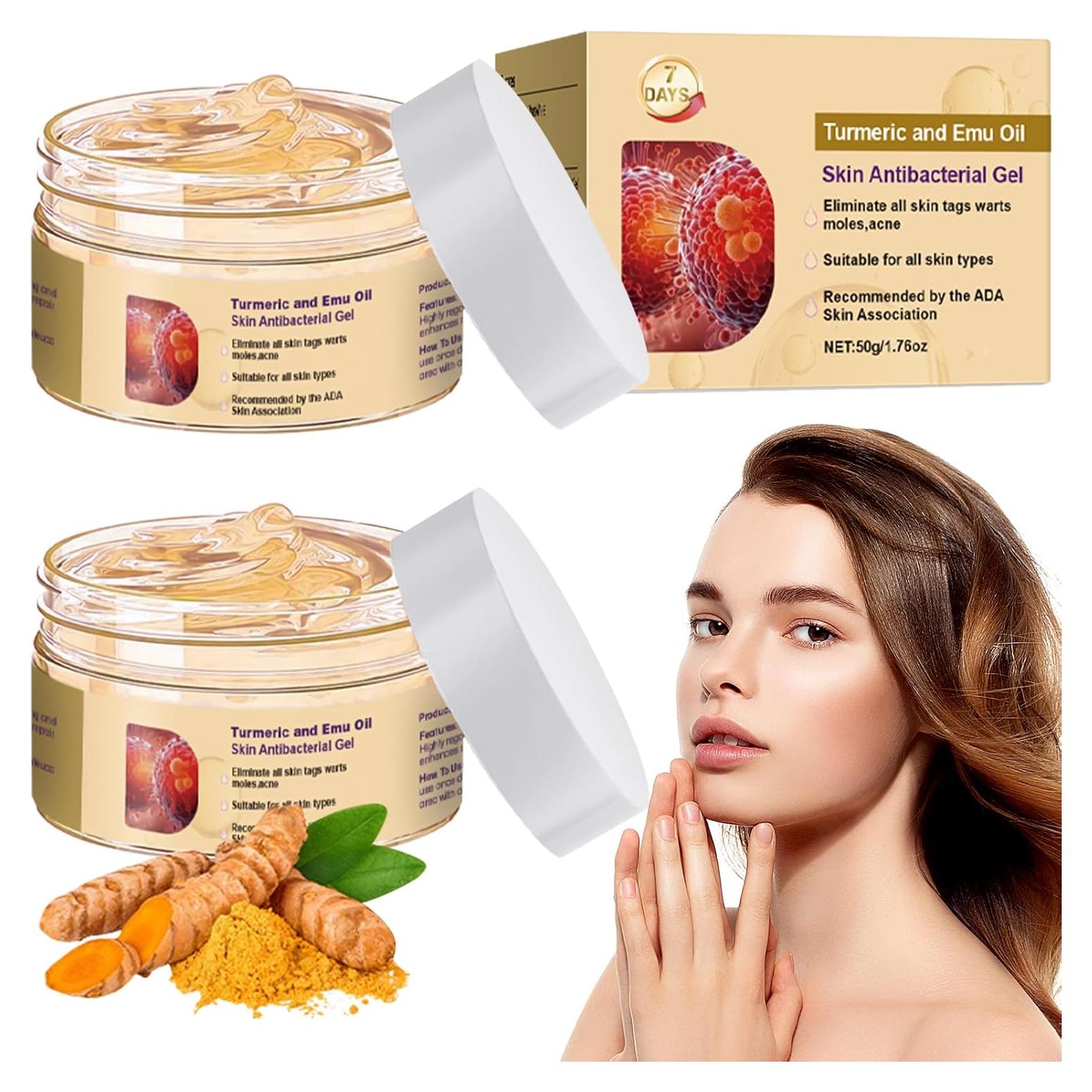 Gel de Cuidado de Piel Rubeonly con Aceite de Emú y Cúrcuma 50g