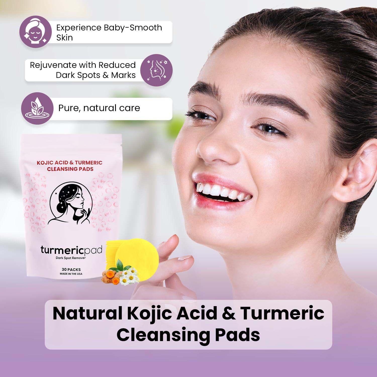 Toallitas Limpiadoras Kójiico y Cúrcuma 30 Unidades - Nutritivas