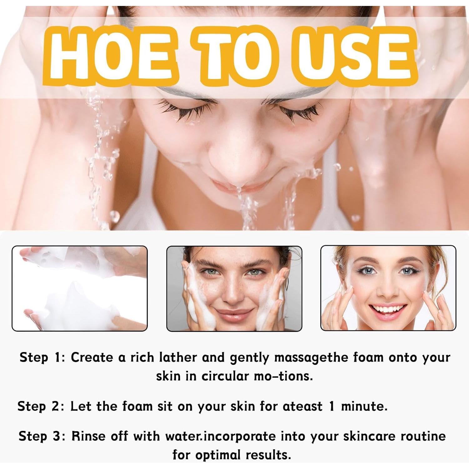 Set de Cuidado Facial y Corporal Zengjishangmao - 4 Piezas de Cúrcuma