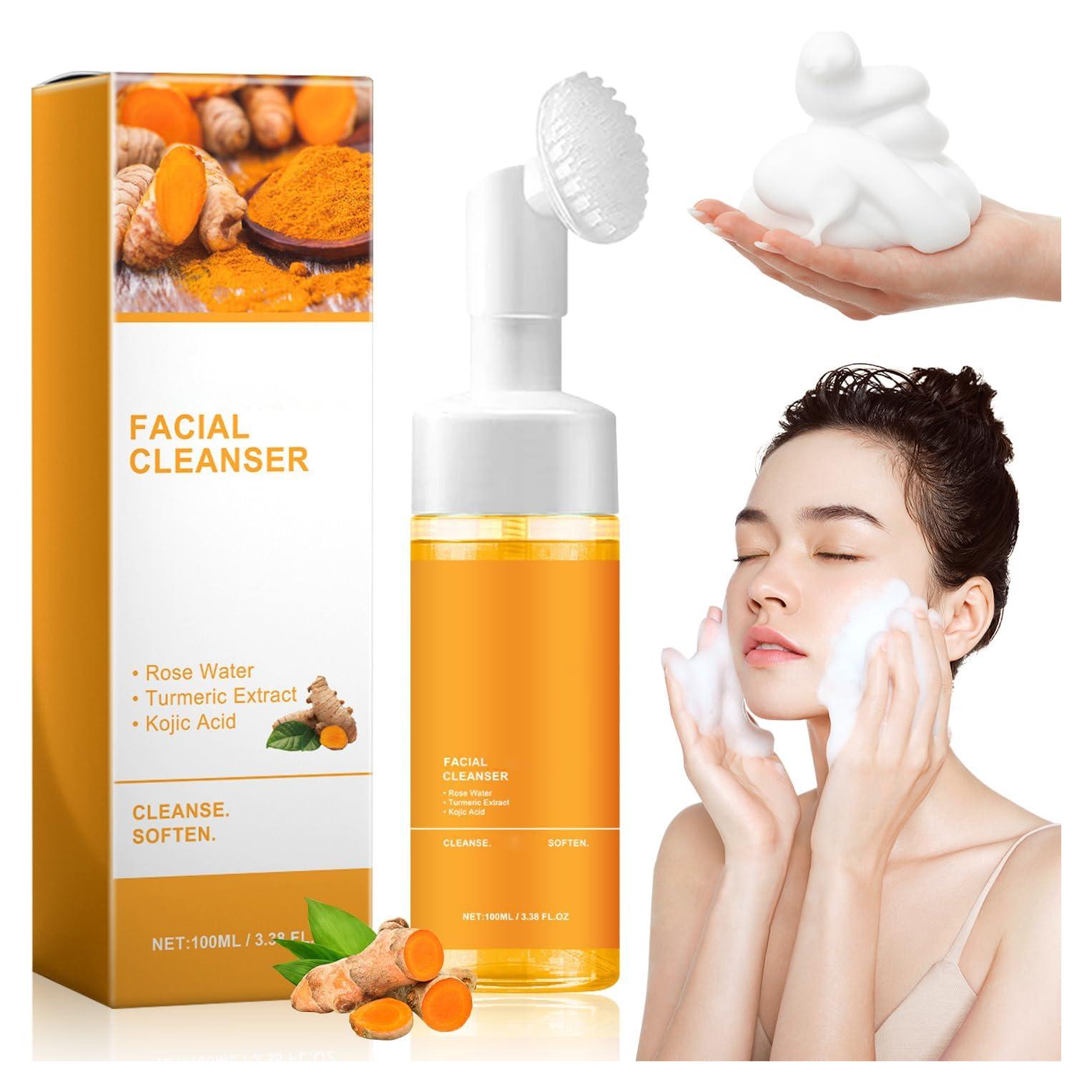 Limpiador Facial de Cúrcuma Natural 100 ml - Todo Tipo de Piel