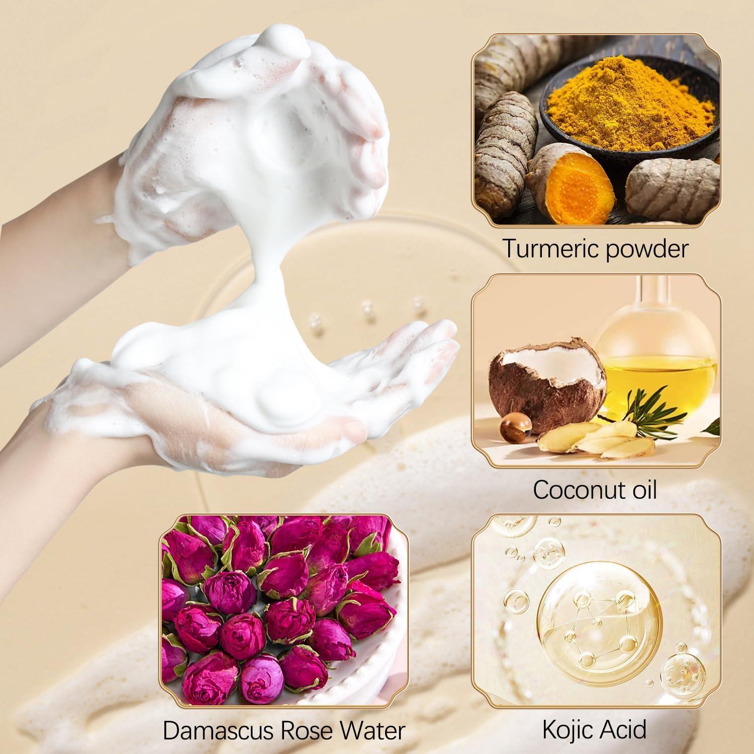 Limpiador Facial de Cúrcuma Natural 100 ml - Todo Tipo de Piel