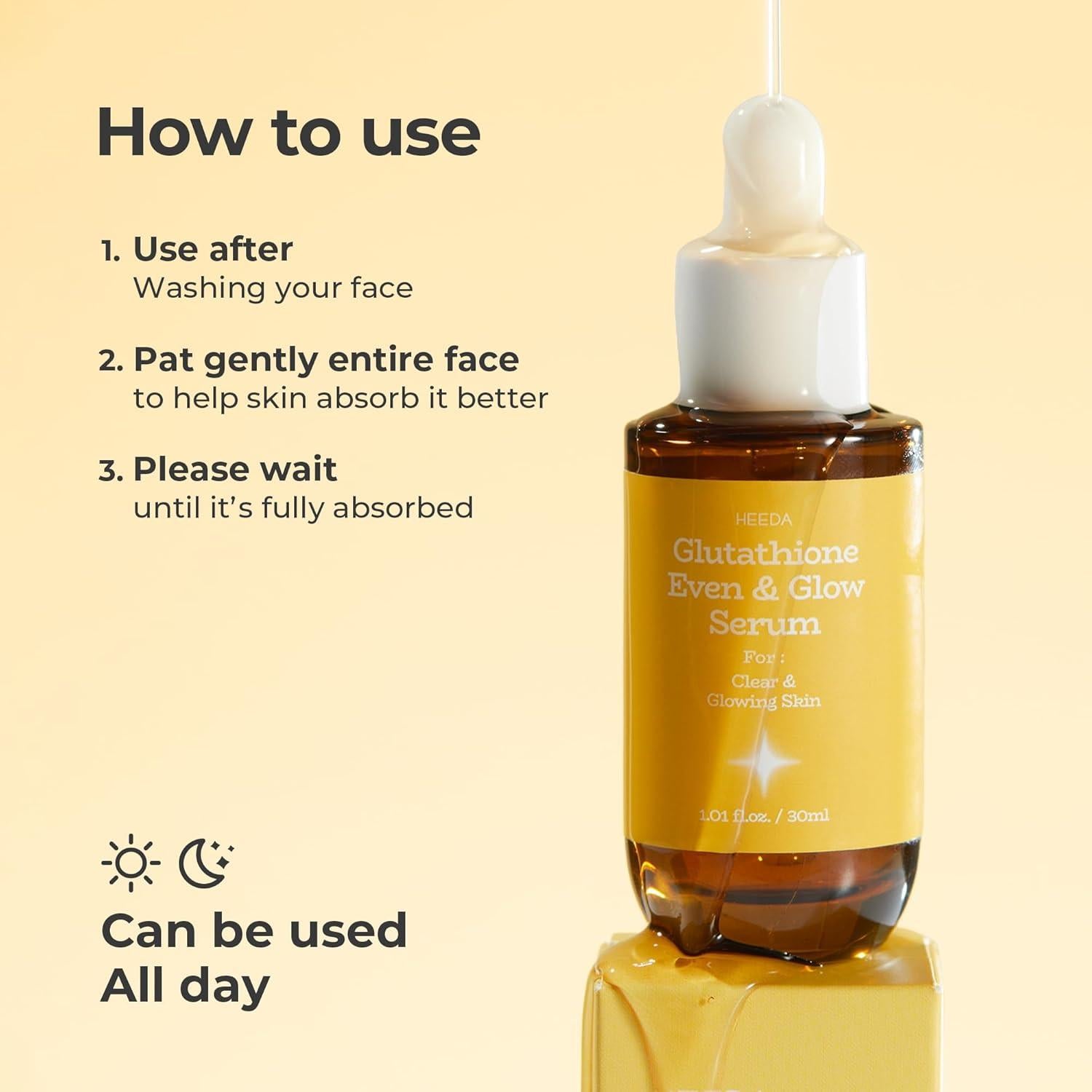 Suero Glutatión Even & Glow BNB Corea 132g Piel Radiante