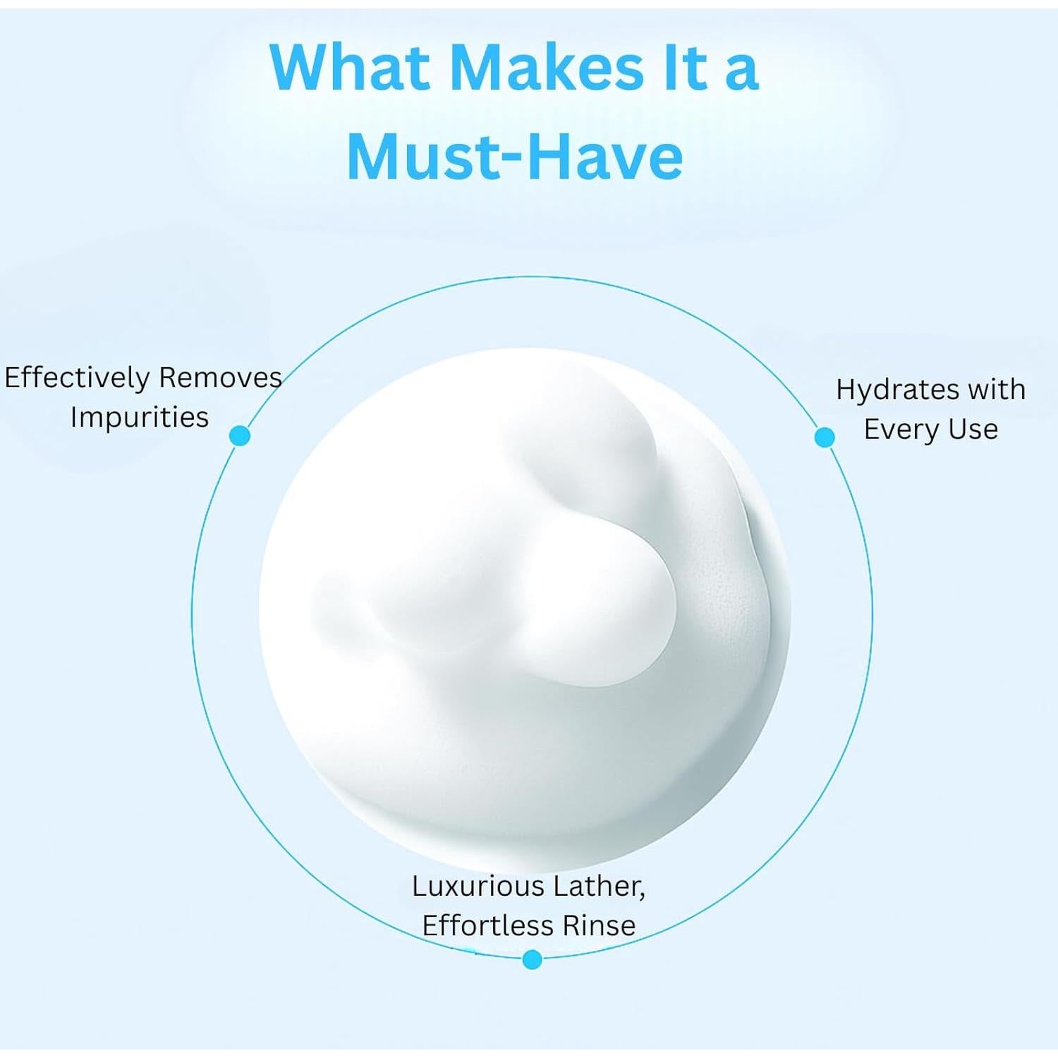 Limpiador Facial Espumoso Zyderma 142 g - Piel Sensible, Aloe Vera