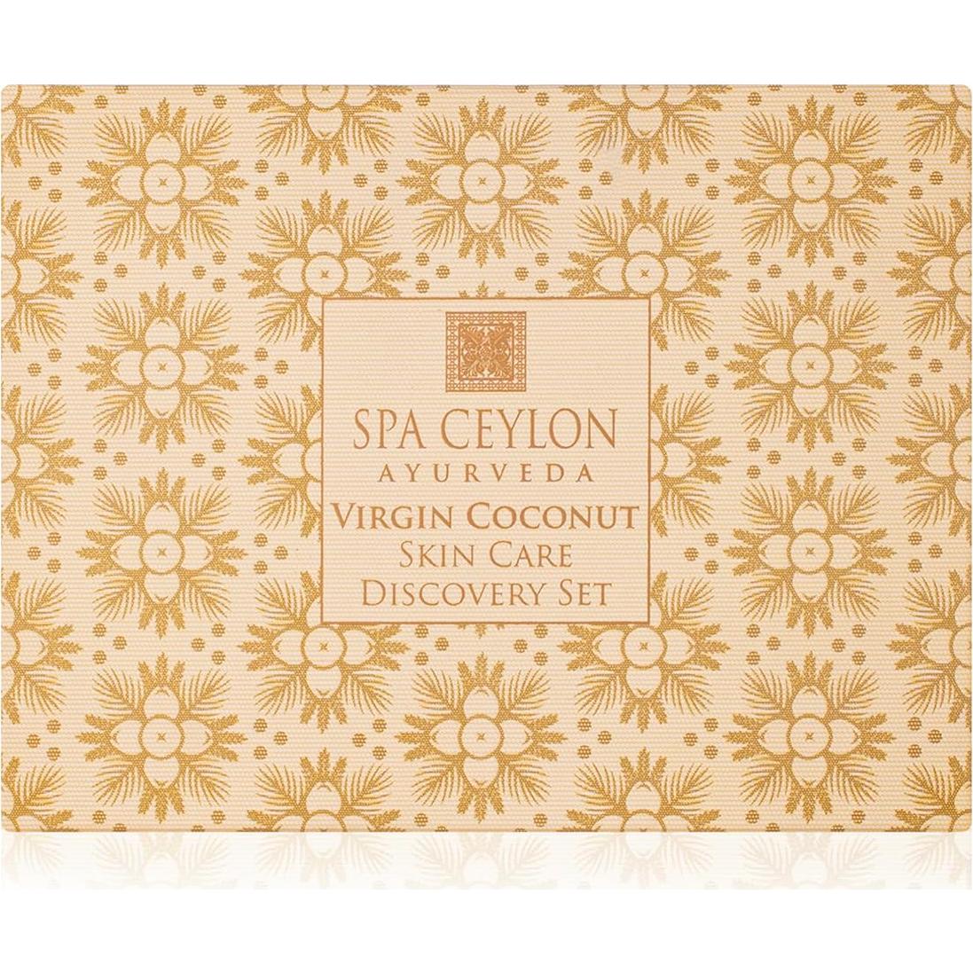 Set de Cuidado Facial Orgánico Coco Virgen 5 Piezas - Spa Ceylon