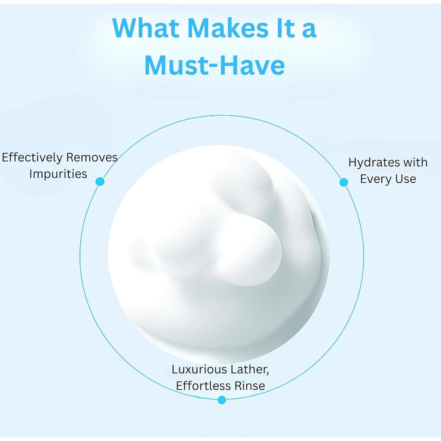 Limpiador Facial Espumoso Zyderma 90g Piel Sensible Aloe Vera