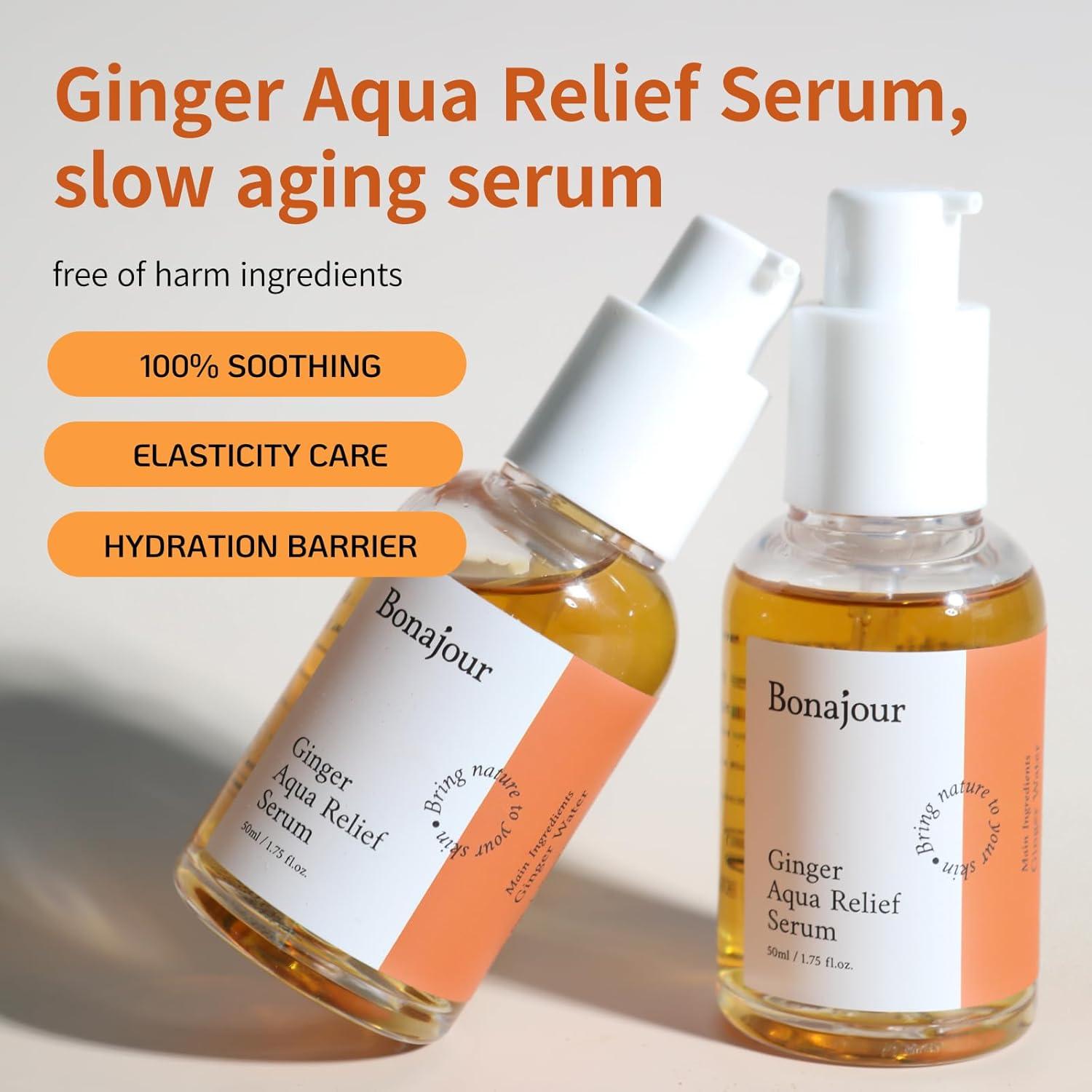 Suero de Alivio de Jengibre BONAJOUR para Piel Sensible 10ml